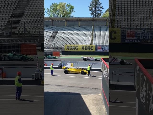 Historic formula 1 #hockenheimhistoric #michaelschumacher #carrestorationproject #oldtimer #junkyard