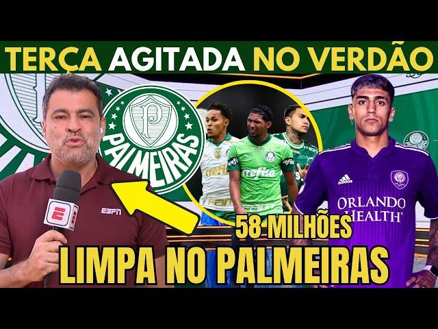 TERÇA AGITADA NO VERDÃO! AS ÚLTIMAS INFORMAÇÕES DO PALMEIRAS.