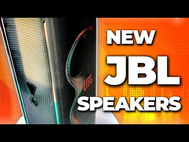 JBL PartyBox Ultimate 1100W and Authentics retro speakers