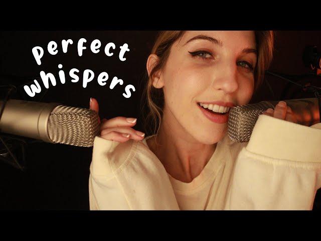 Perfect Breathy, But Crispy Whispers (ASMR)