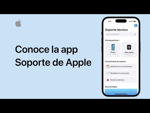 Conoce la app Soporte de Apple para iPhone y iPad | Soporte técnico de Apple