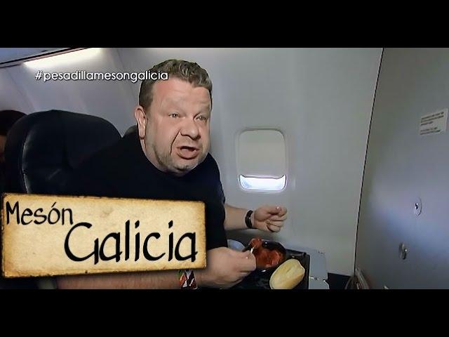 Alberto Chicote pone a prueba la comida de un avión de camino a Hamburgo