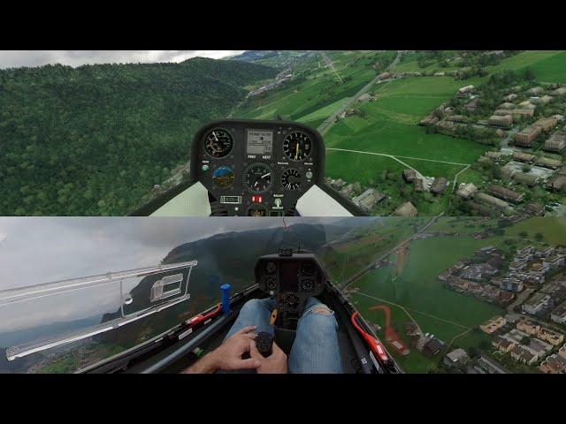 Comparison between reality and flight simulators (Condor 2, X-Plane 11 and MS Flight Simulator 2020)