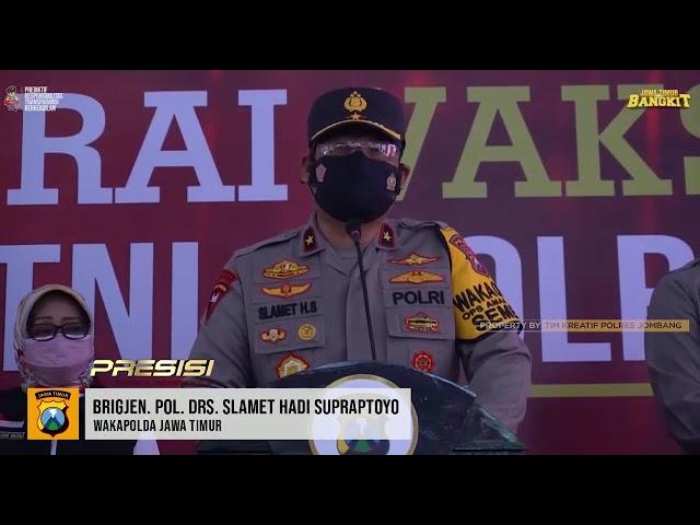 Vaksinasi Massal Presisi Tahap Diwilayah Kab Jombang Polres Jombang