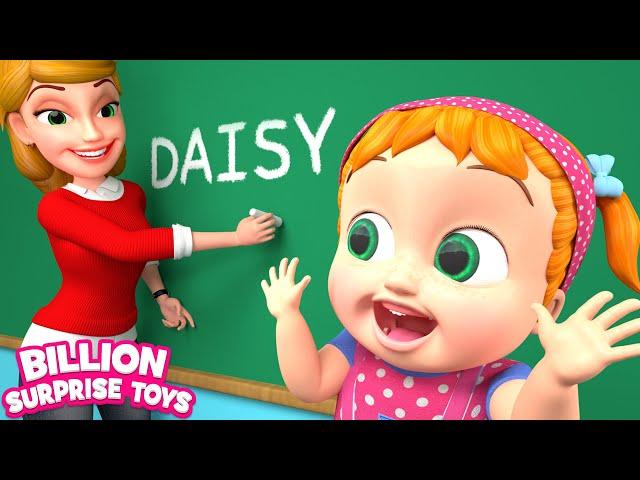 Self Introduction Song for Preschool Kids - BillionSurpriseToys Nursery Rhymes, Kids Songs