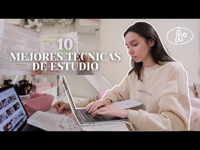 Las 10 mejores TÉCNICAS de ESTUDIO | Carolette Martin