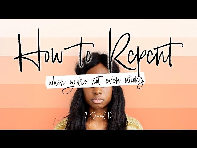 How to Repent When You're not Even Wrong - Ps Jonathan Heimberg - 12/15/24