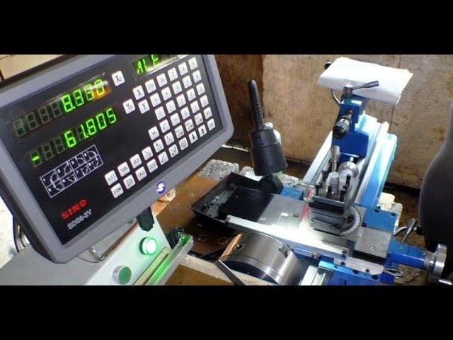 Как поставить УЦИ (устройства цифровой индикации) на токарный станок CJM360 WEISAN.