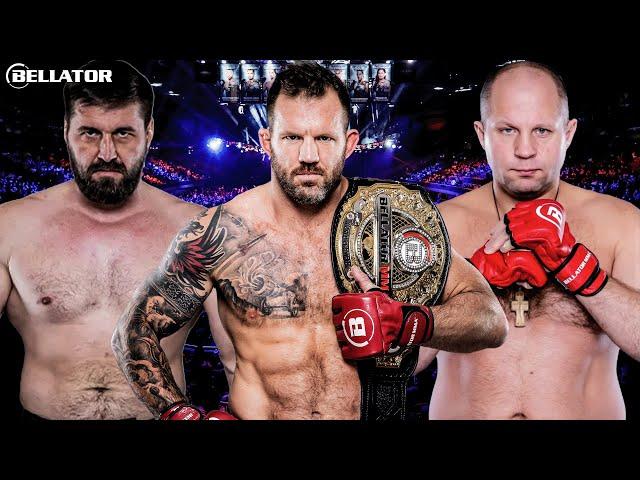 Fedor Emelianenko, Ryan Bader & MORE! | Every Heavyweight Champion In Bellator History