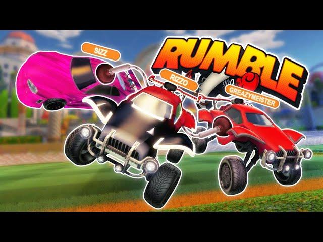 RLCS CHAMPION PLAYS RUMBLE FOR THE FIRST TIME