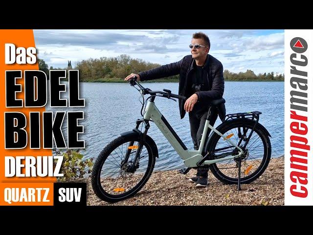 Das DERUIZ Quartz SUV - ein Citybike | Mountainbike | E Bike, leicht, komfortabel, große Reichweite