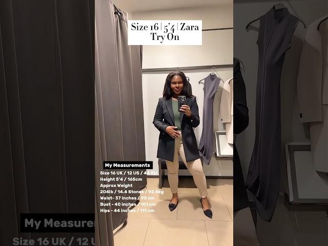 Size Guide for Zara #midsize #fashion #size16 #midsizefashion