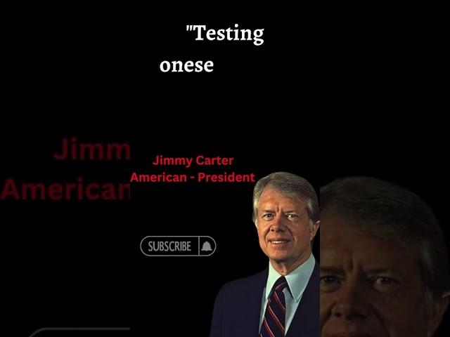 jimmy carter former us president quotes #shorts #viral