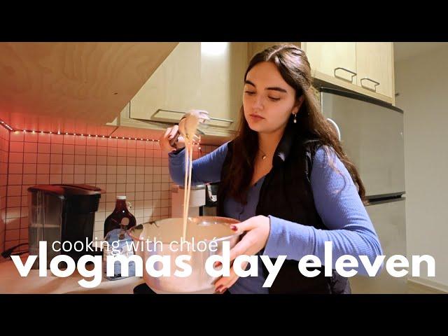 VLOGMAS DAY 11  cook with me + chitchat (a day's worth of balanced + cozy winter meals)