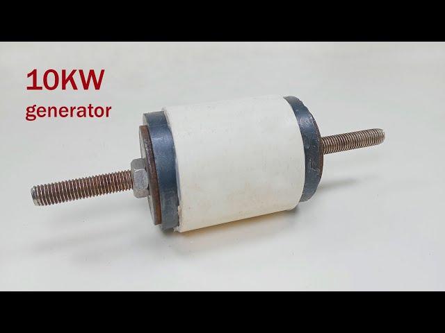 Get 240 Volt Electricity From Magnetic Gear With Copper Coil 10KW Free energy Generator