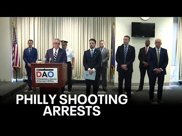 DA Krasner announces arrests in 2021, 2022 shootings | FOX 29 News Philadelphia