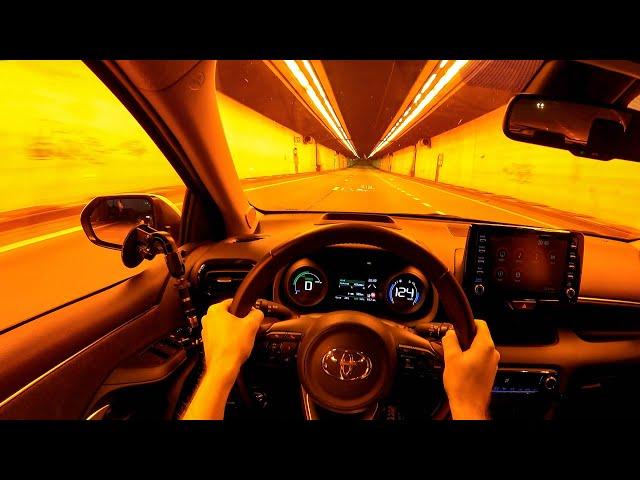 2021 Toyota Yaris Hybrid Night POV Test Drive: 1.5 VVT-iE Iconic 116 PS / 114 HP