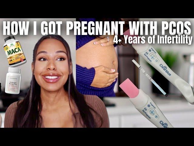 How I got Pregnant Naturally with PCOS After 4+ Years of INFERTILITY