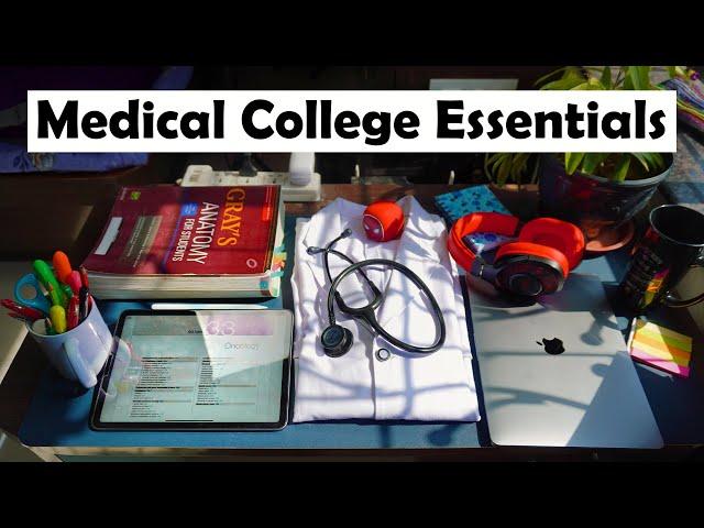 What to buy for 1st Year of Medical College 🩺 | Post-NEET Student Essentials | Anuj Pachhel