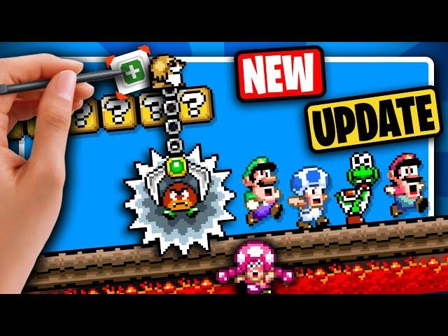 Let's make a level! - Mario Maker Game for PC & Mobile (SMM World Engine)