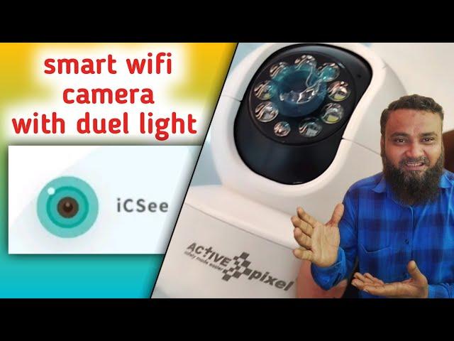 ICsee wifi camera full tutorial| duel light mode active pixel wifi camera