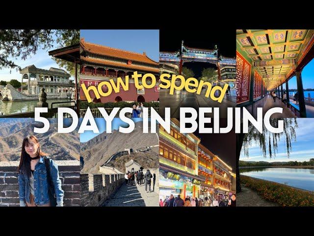 5-Day Beijing Itinerary + Top Things to Do for First Timers ️ Solo China Vlog