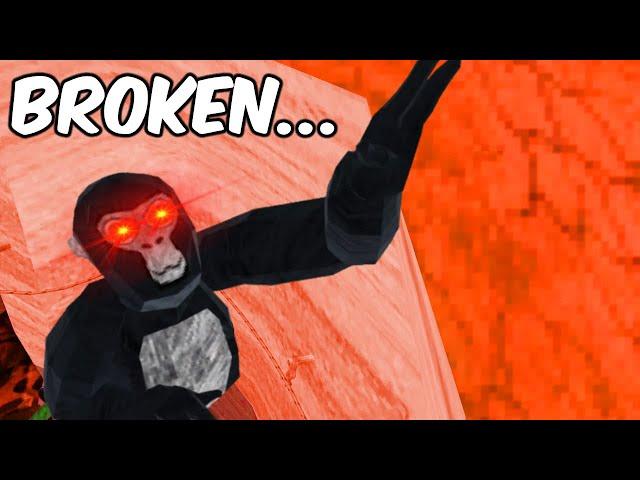 abusing overpowered glitches in canyons (funny reactions) - Gorilla Tag VR