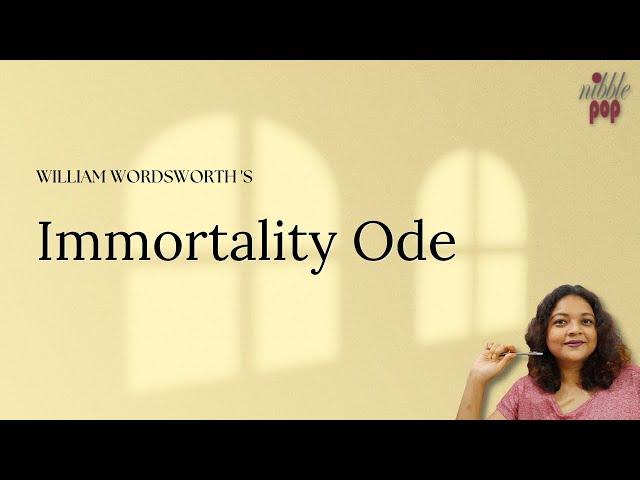 Ode on Intimations of Immortality | William Wordsworth - Line by Line Explanation