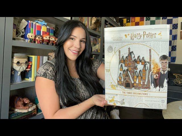 HARRY POTTER THREE BROOMSTICKS DEPT 56 UNBOXING