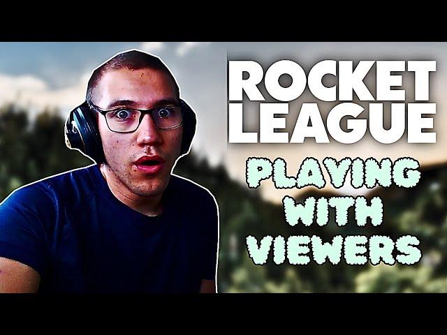 Rocket League Live - Playing With Viewers(Private Matches & Tournaments)!!!