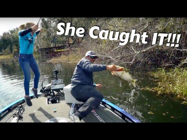 Caught on Film - Hilary’s Biggest Fish Ever!