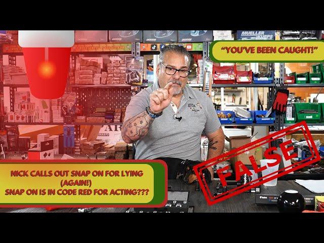 HARBOR FREIGHT EMBARRASSES SNAP ON TO THE WORLD!  SNAP ON IS PANICKING? DEALERS  NOW FAKING THE TEST