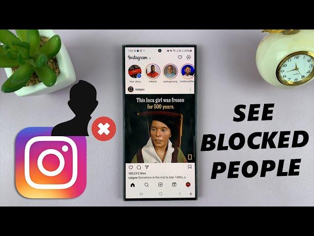 How To Find Blocked People On Instagram