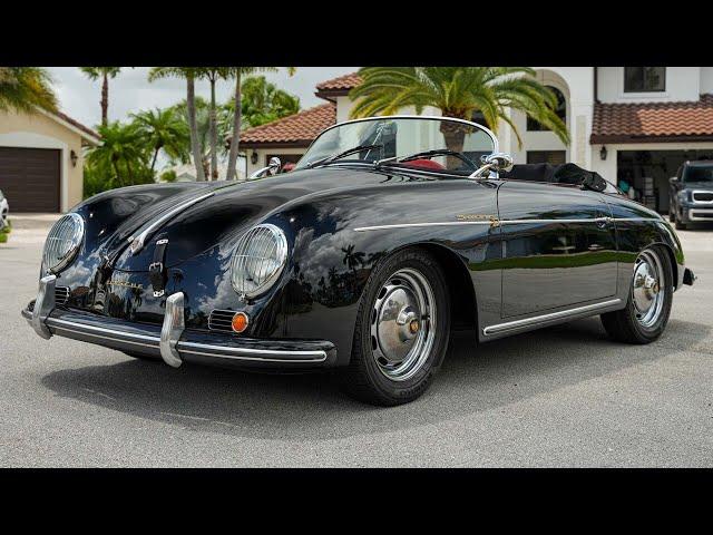 1957 Porsche 356 Speedster Replica Walk-around Video