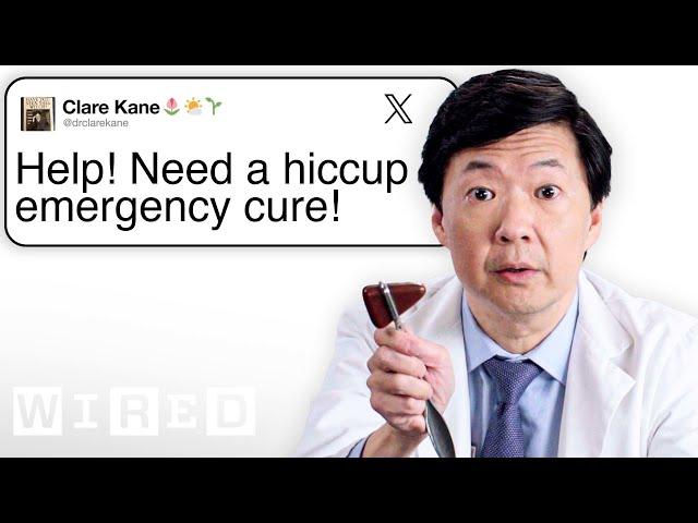 Dr. Ken Jeong Answers Medical Questions From Twitter | Tech Support | WIRED