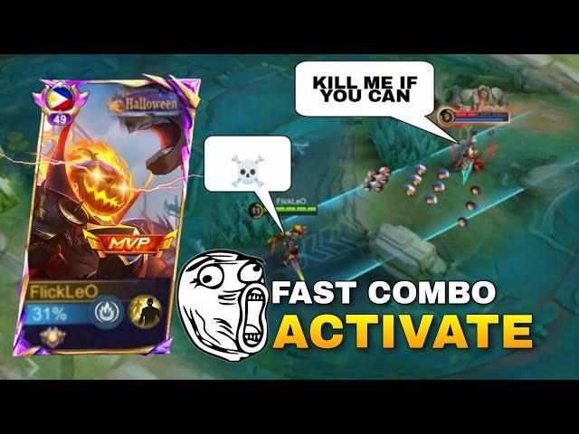 THIS IS HOW YOU OUTSPEED ZILONG!! | FlickLeO | MLBB