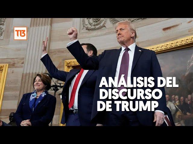 El análisis del discurso de Donald Trump tras asumir como presidente de EE.UU