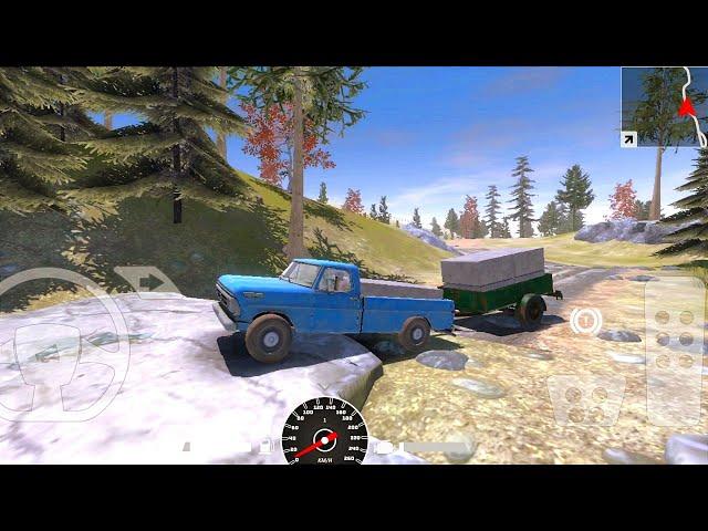 Pickup Truck Load Rocks For The Bridge | Offroad Masters 4x4 Simulator Android Gameplay HD