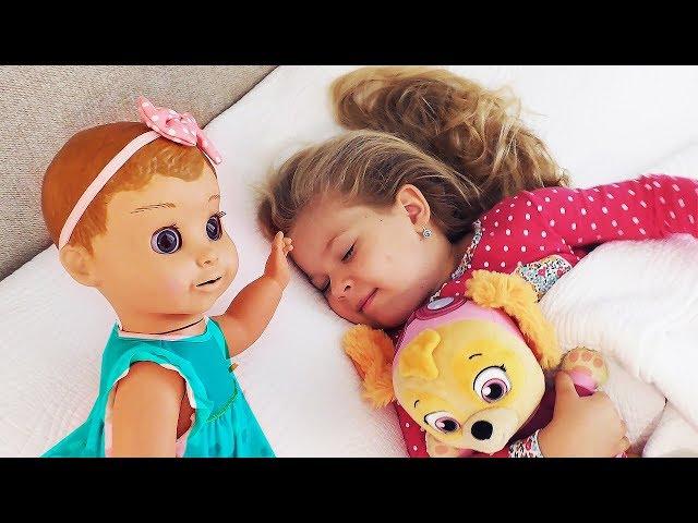 Diana pretend play with Baby Doll Funny videos compilation by Kids Diana Show