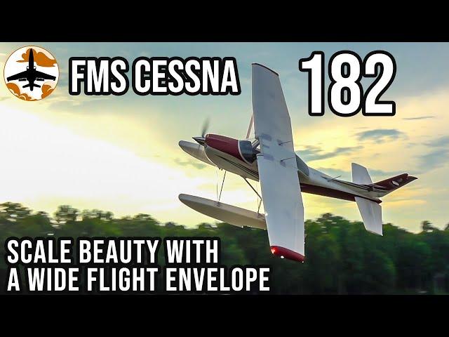 Scale Beauty With a Few Small Issues - FMS Cessna 182 Skylane 1500mm