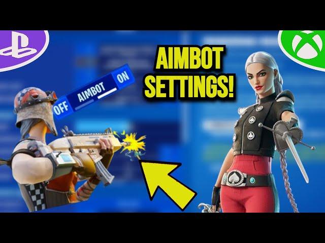 *NEW* Best AIMBOT SETTINGS For Fortnite Chapter 6 Season 2 *2025* (XBOX/PS5/PS4/PC)