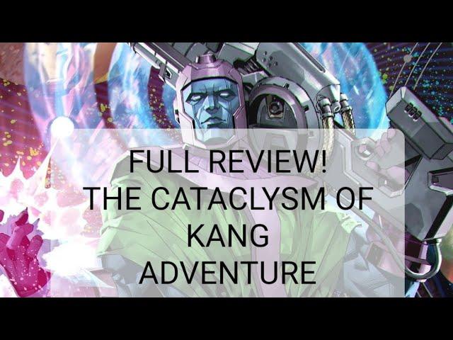 FULL Review! Marvel Multiverse Role-playing Game The Cataclysm of Kang Adventure!