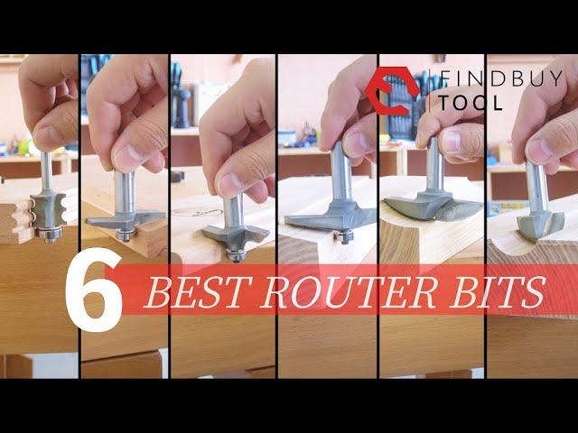 6 Best Router Bits Demonstration