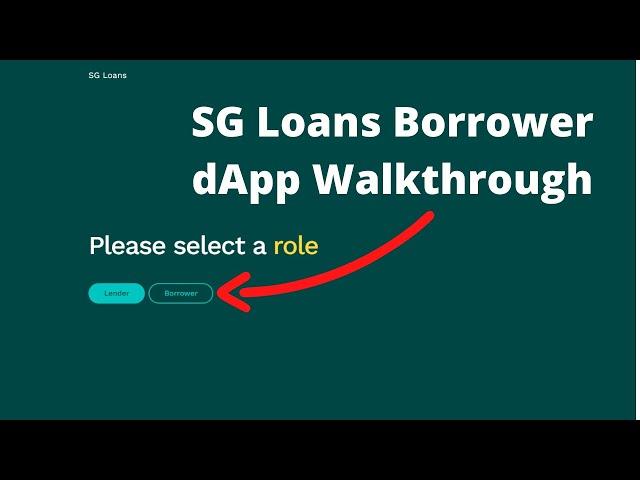 How to Borrow an Uncollateralized Crypto Loan in Singapore with SG Loans