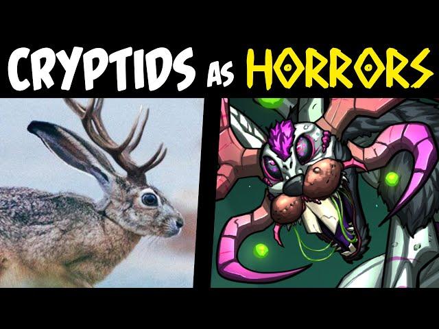 Cryptids in The Realm of Hopeful Horrors (Open Source Lore & Speedpaint)