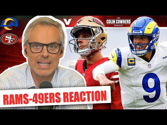 Rams-49ers Reaction: Matt Stafford beats Brock Purdy, San Francisco NEEDS reboot | Colin Cowherd NFL