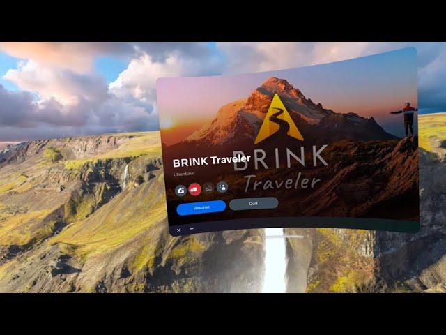 Haifoss in Brink Traveler VR on Meta Quest 2