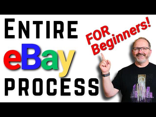 EBAY 101 Beginner's Course!!! Photograph List Sell & Ship! See The Whole Process!