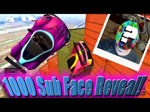 1000 Subscribers SPECIAL!  BACON CREEPY FACE REVEAL! - GTA RACETIME!