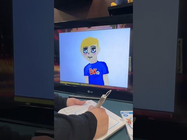 Britt Draws Joey on the uDraw Tablet! ️